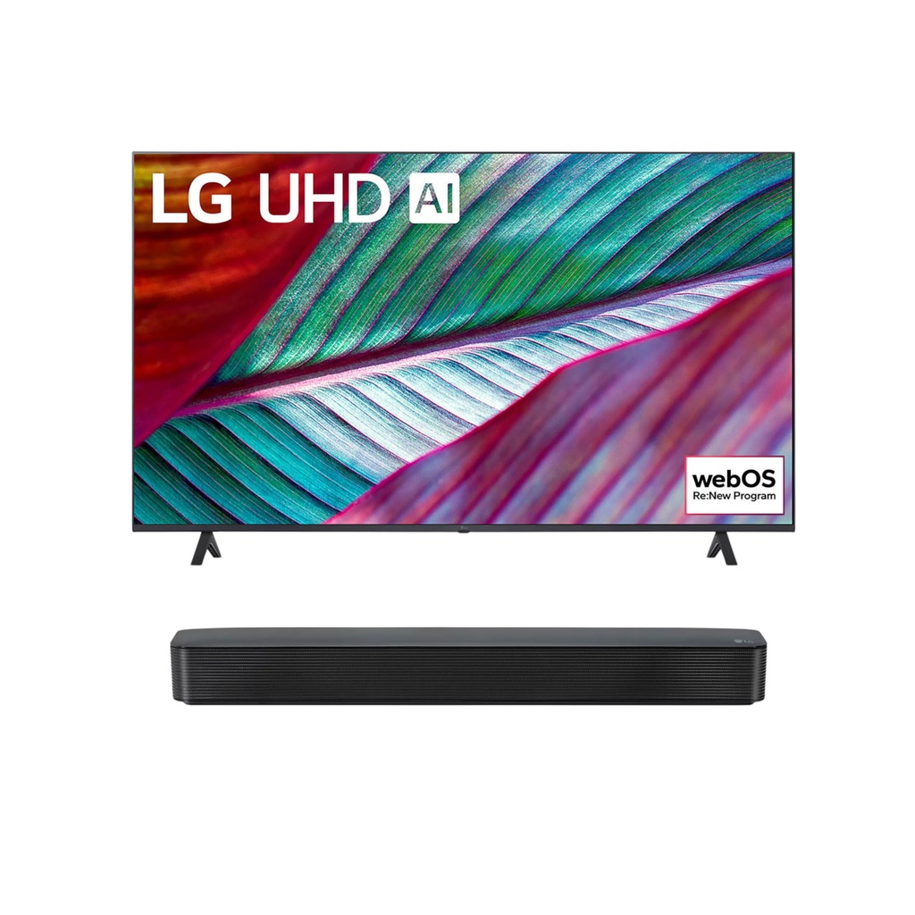 Televisor tv lg led 70" 4k uhd mas barra de sonido Promo Mundial
