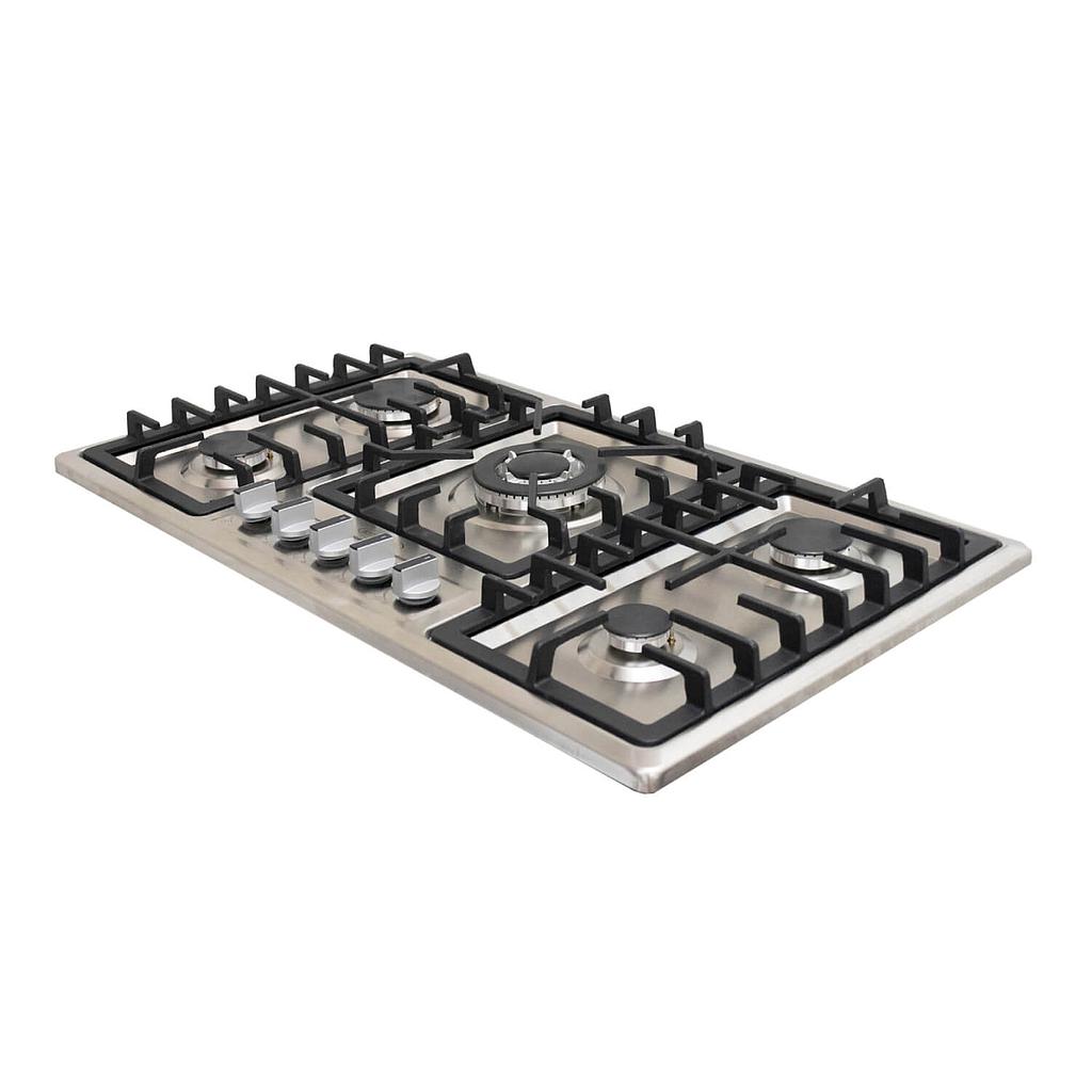 [WQGS298] Cocina encimera 5 quemadores continental cocina indiana