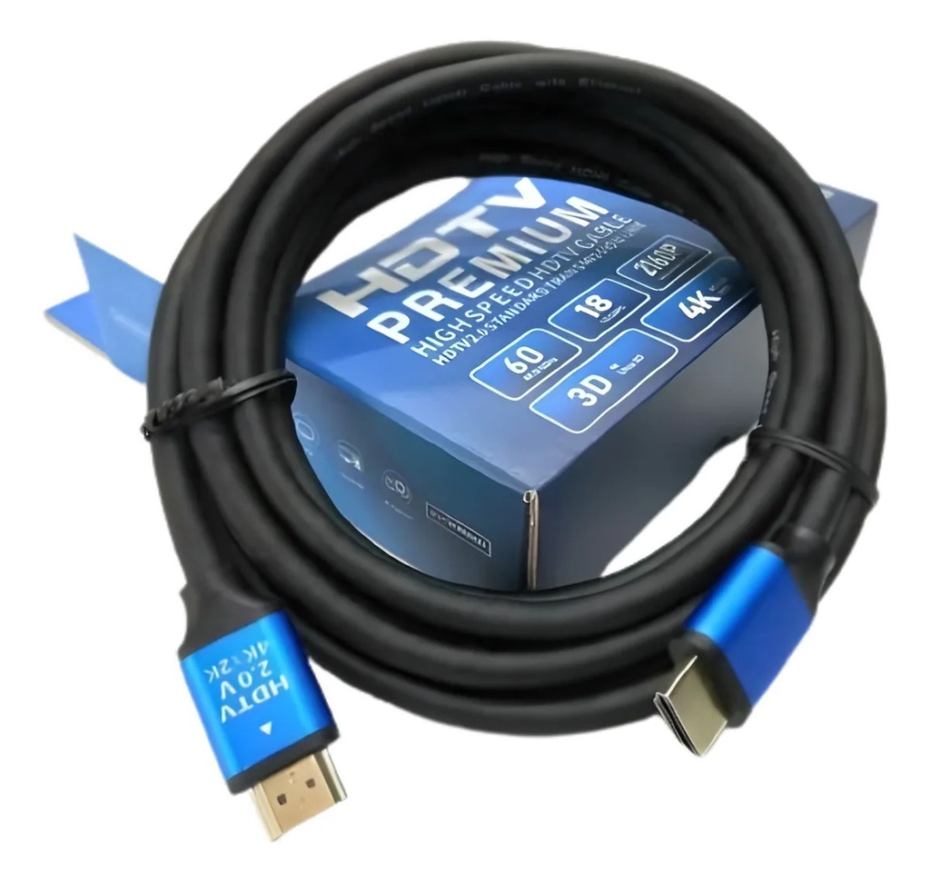 [AE-HDM2.1-01-2M] Cable Hdmi Hdtv Premium 20  Metros