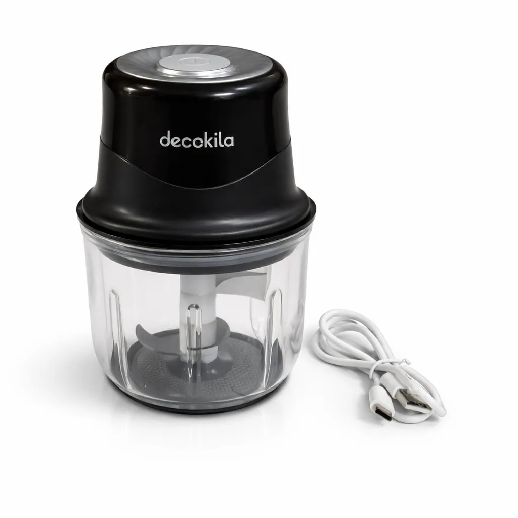 [KMMG008B] Mini Procesador De Alimentos Picadora Inalámbrica 30w Decakila