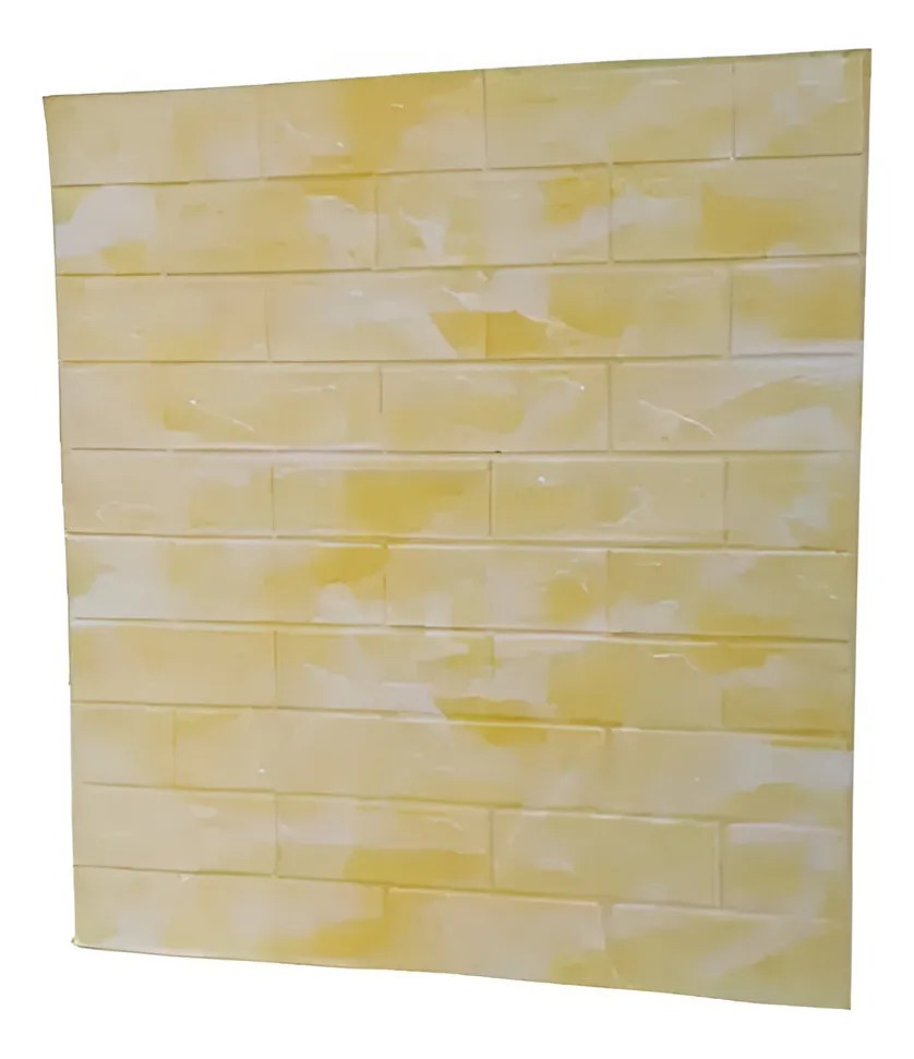 [HOBAZA350] Pared Adhesiva 3d Papel Tapiz Vinil Efecto Ladrillo