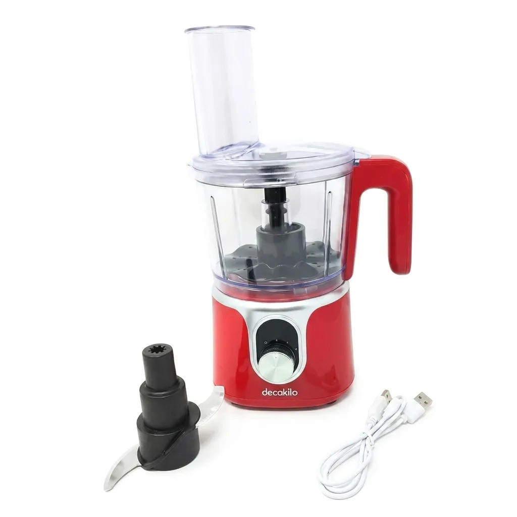 [KMMG005R] Procesador De Alimentos Inalámbrico 200W Decakila