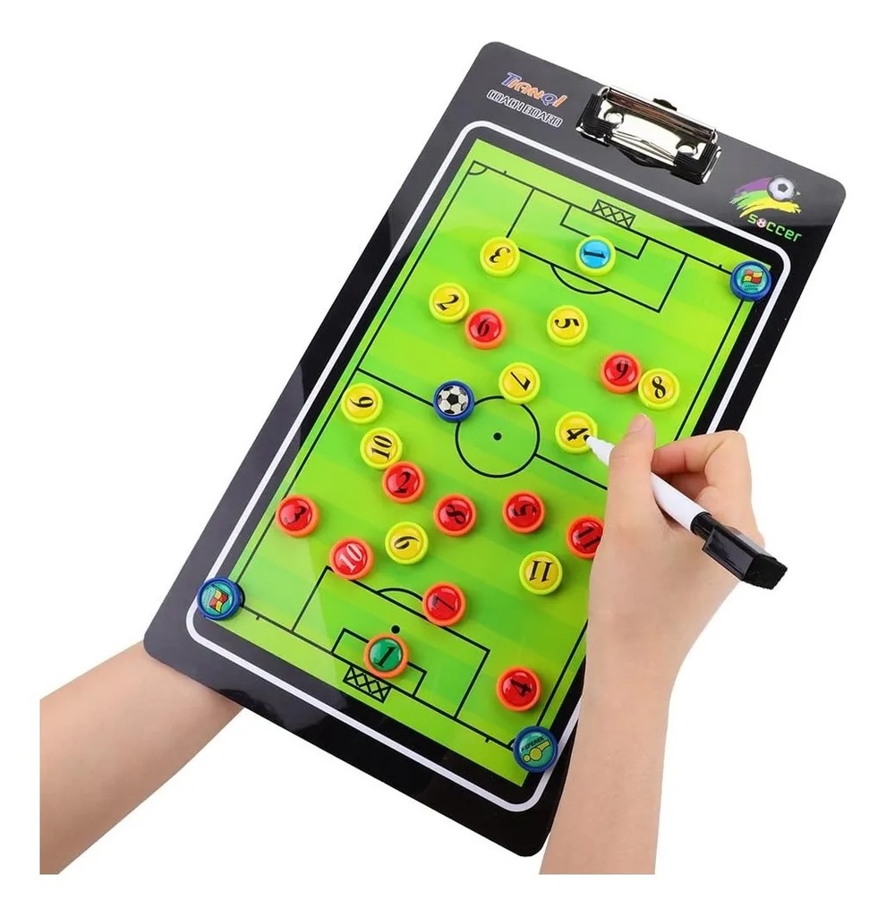 [01VMVR1280] TABLERO MAGNETICO TÁCTICO DE FUTBOL PARA ENTRENAMIENTO
