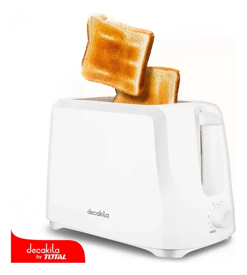 [KUTS001W] Tostador De Pan Sanduchera 2 Rebanadas 700w Decakila