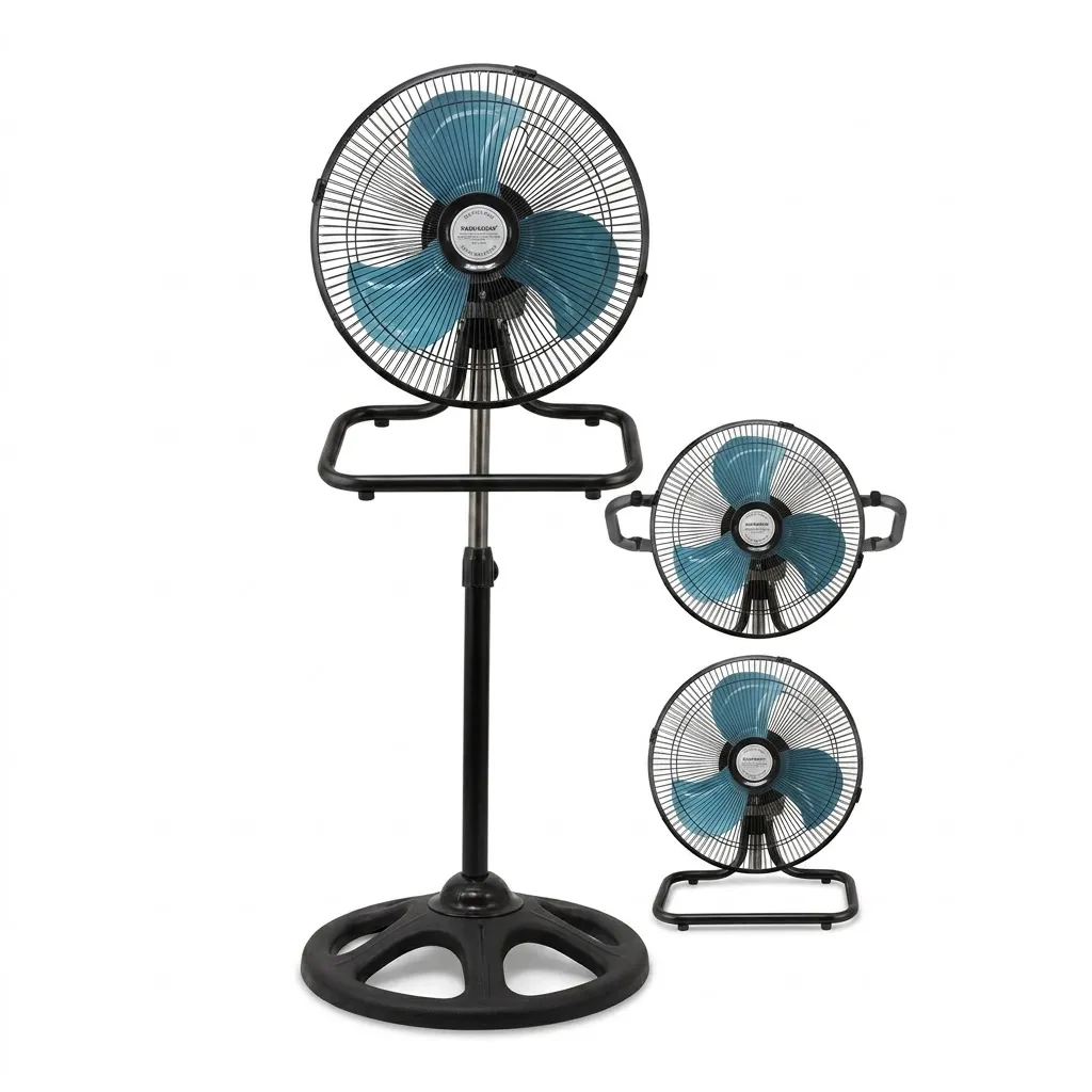VENTILADOR DE PEDESTAL MINI 10 PULGADAS - NEGRO