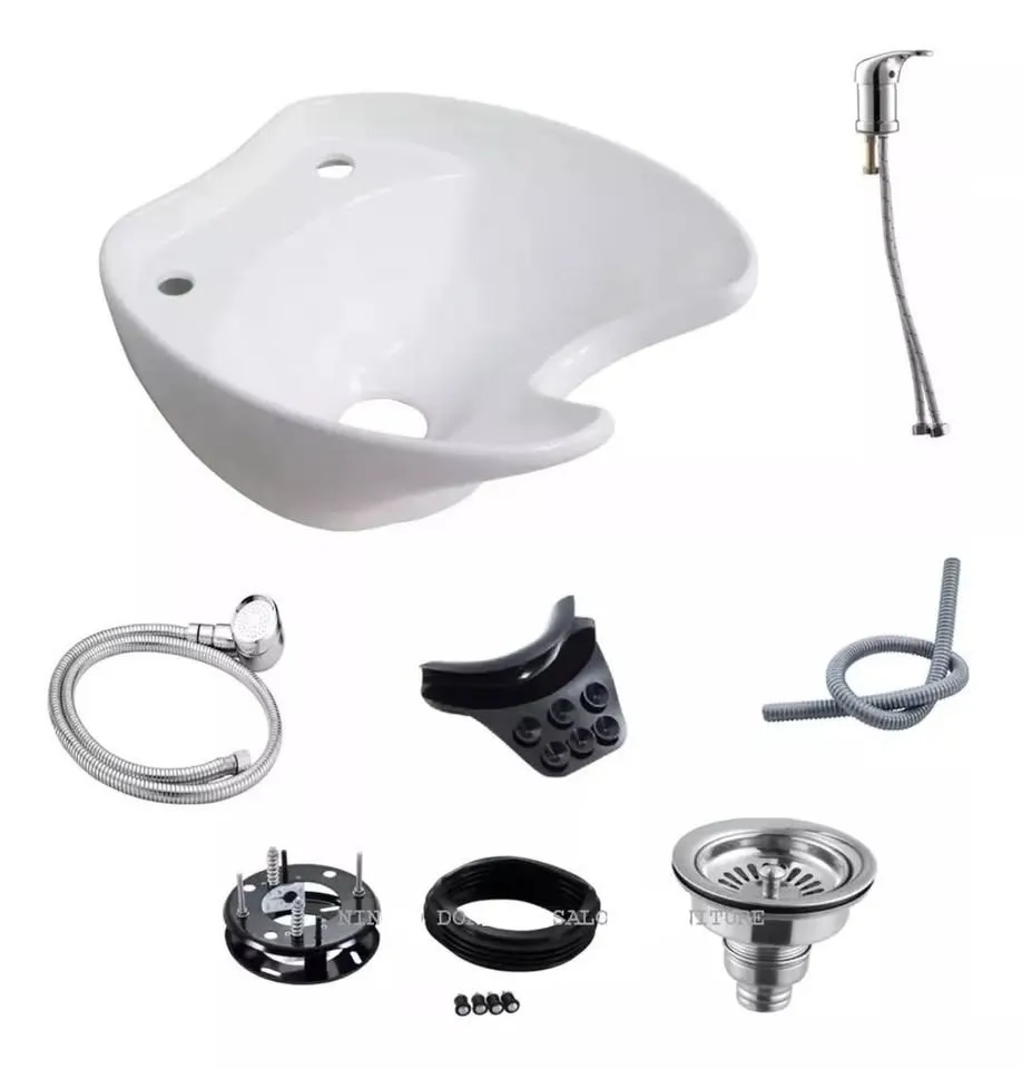 [P000000458] Lavacabezas Porcelana Cerámica Peluquería - blanco