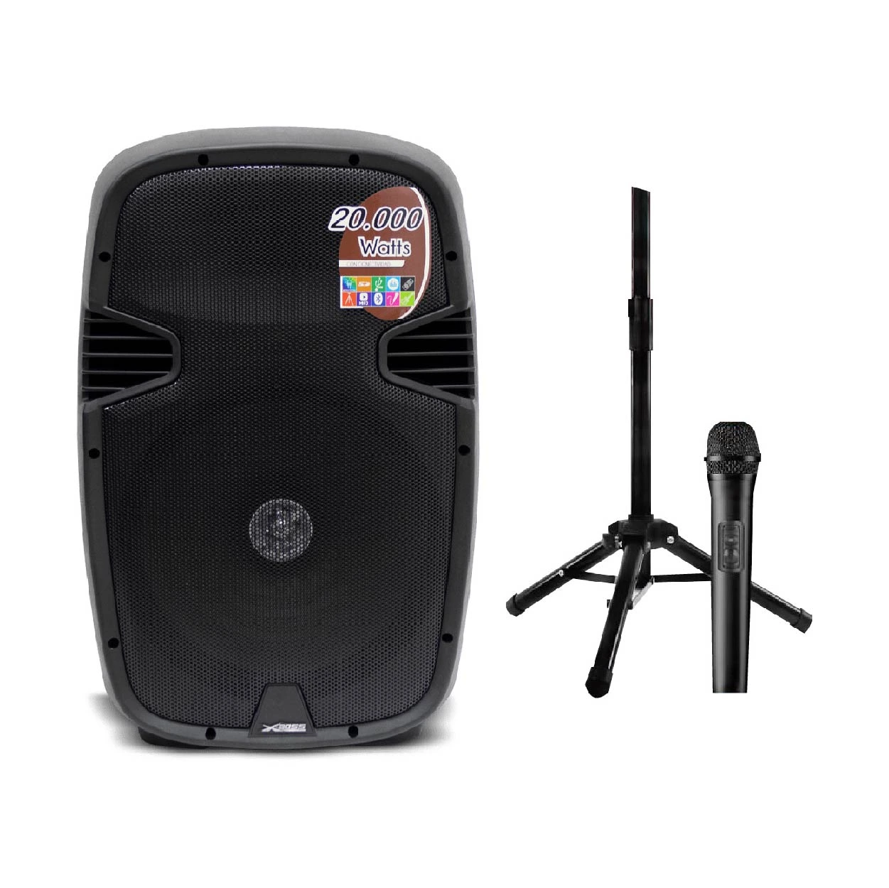 PARLANTE XBOSS MX-15-190B 90000 PMPO
