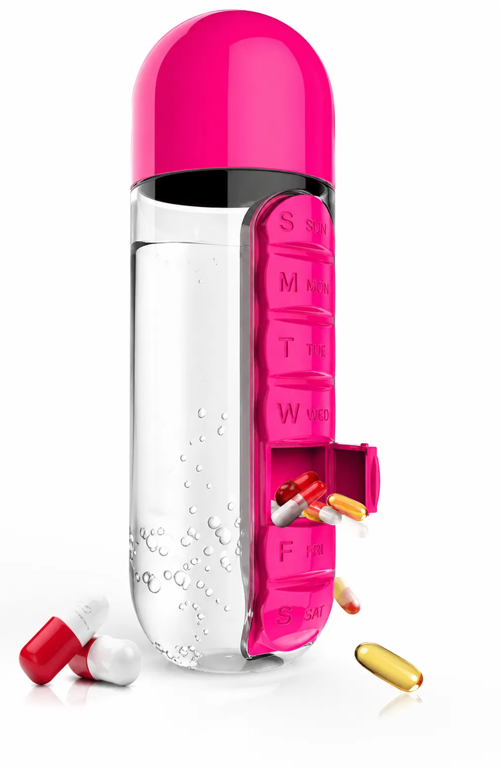 [HO5MMCS60f] ORGANIZADOR DE PASTILLAS Y BOTELLA DE AGUA
