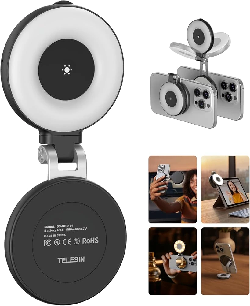 [TELECO3BK] CO3 ring light Telesin Black