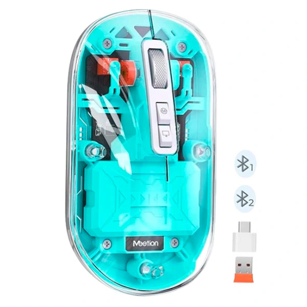 [14-01-093] Mouse Wireless MT-BTM005 Verde Meetion