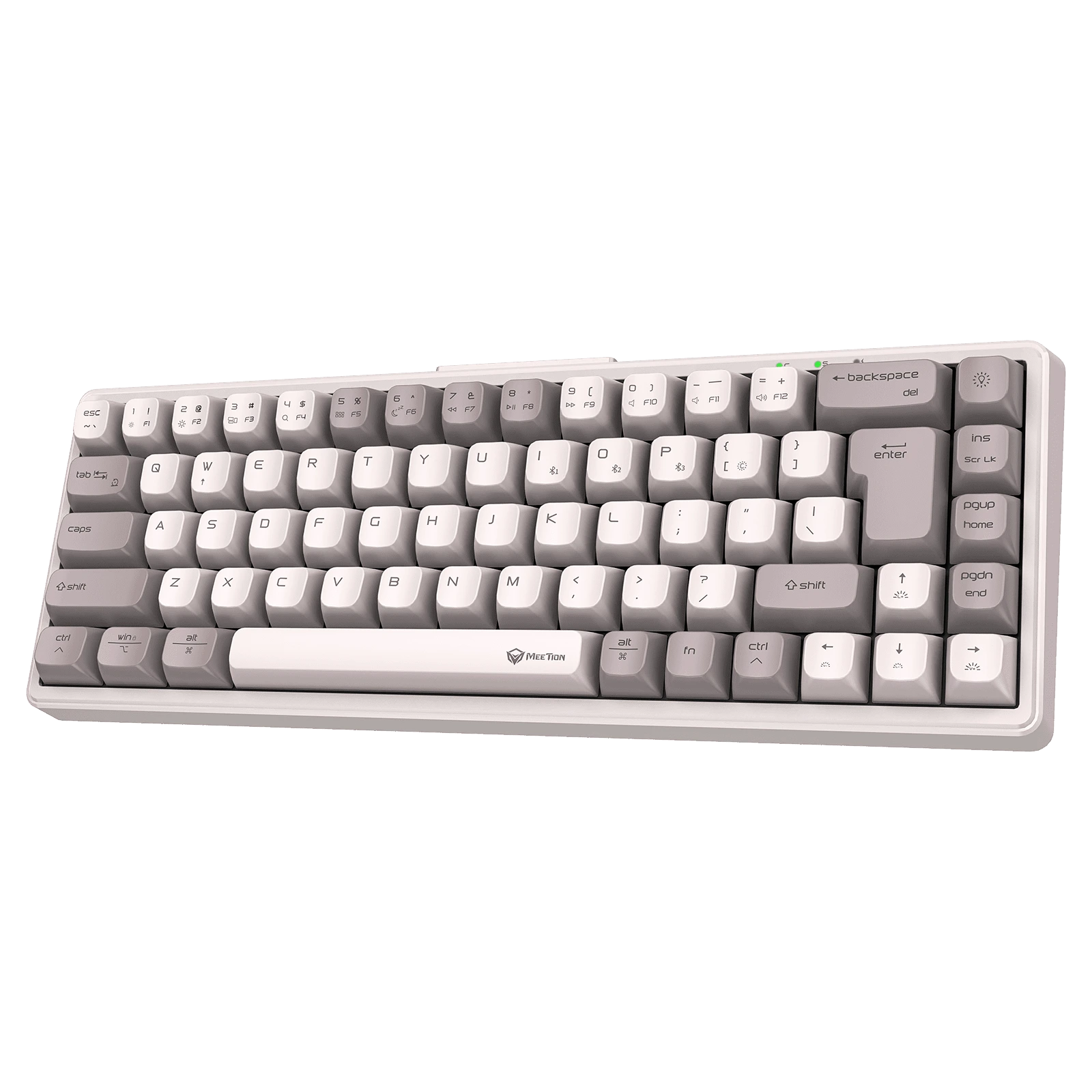 [20-01-104] Teclado Wireless MT-MK12 Blanco Meetion