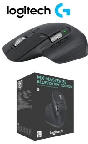 [14-01-151] MOUSE WIRELESS ERGONOMICO MX MASTER 3S LOGITECH