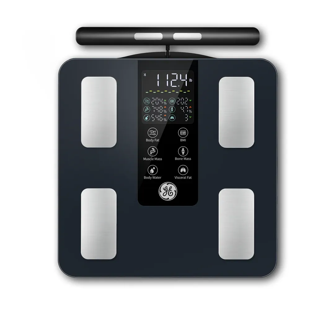 Balanza Análisis Corporal GE Smart Scale BT 8 Electrodos 27 Métricas