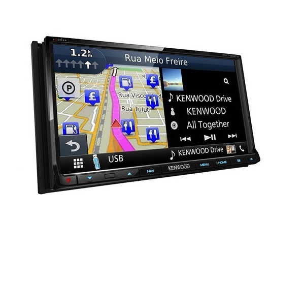 [Dnx-7160] Radio De Auto Kenwood  GPS GARMIN, BT 6.95-Inch