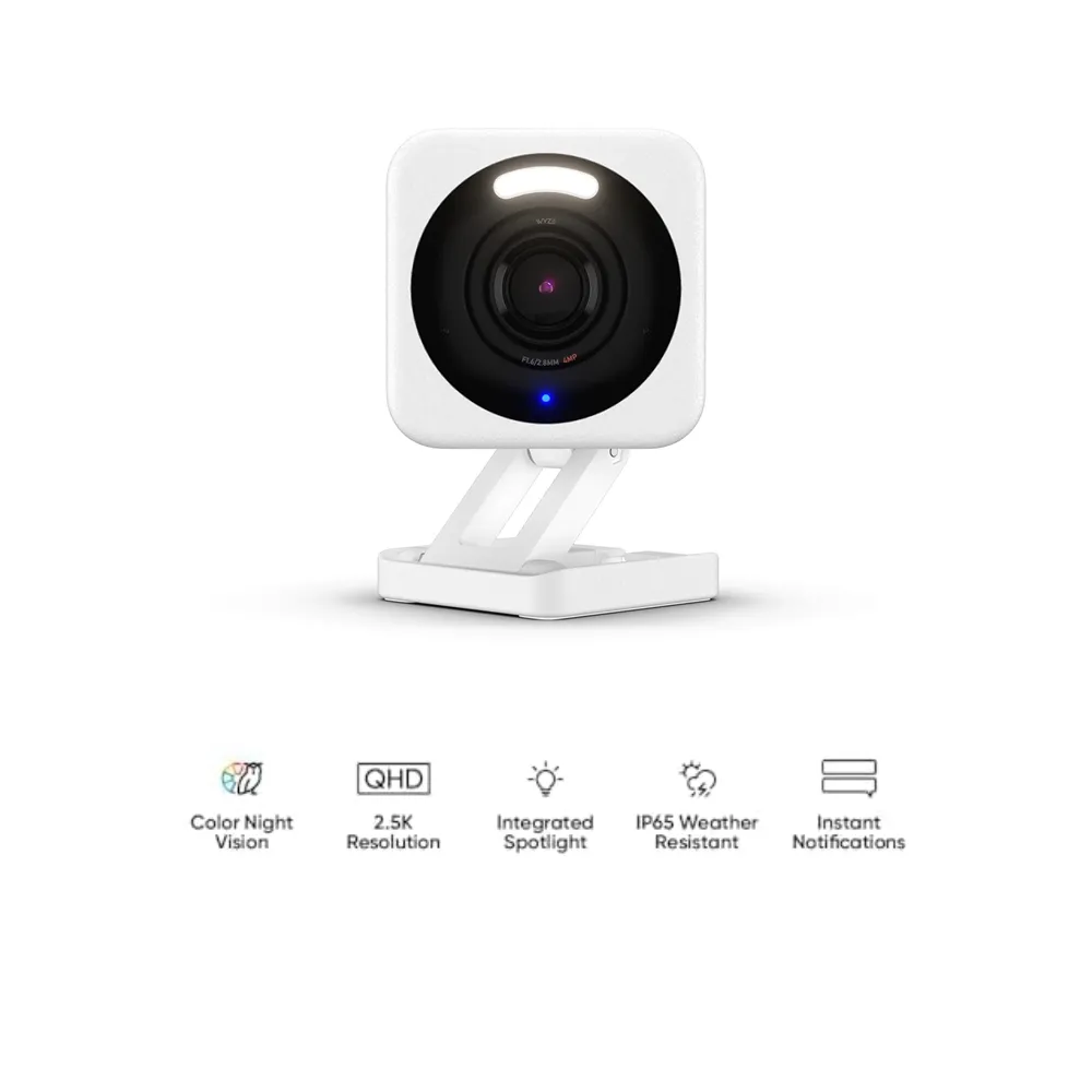 Camara de Seguridad WIFI Wyze Cam v4 2.5K IP65 microSD
