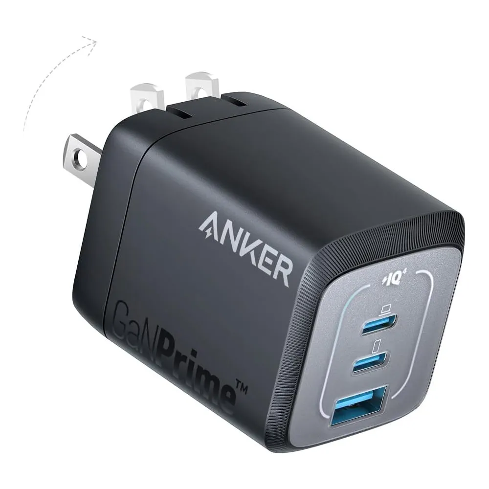 Cargador Anker Prime 67w Gan Wall Charger 3 Ports Black 3