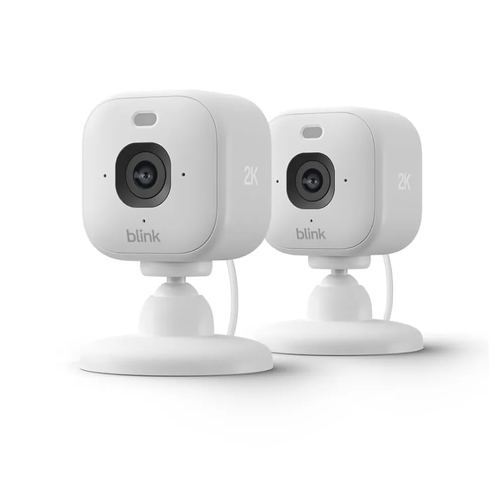 Cámara Seguridad Inteligente Inalámbrica Blink Mini 2K+ Blanco