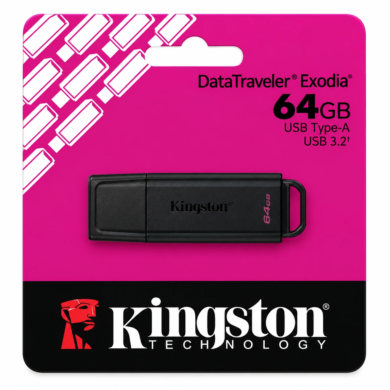Memoria Flash 64GB, Kingston