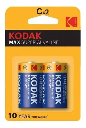 [K30262881] Pilas Alcalinas Tipo C, Blister X2, Kodak