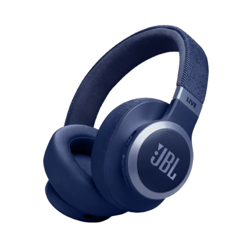 [Jbl Live 770Nc Azul] Audífonos JBL Live 770NC Bluetooth Over-Ear con Cancelación de Ruido – Azul